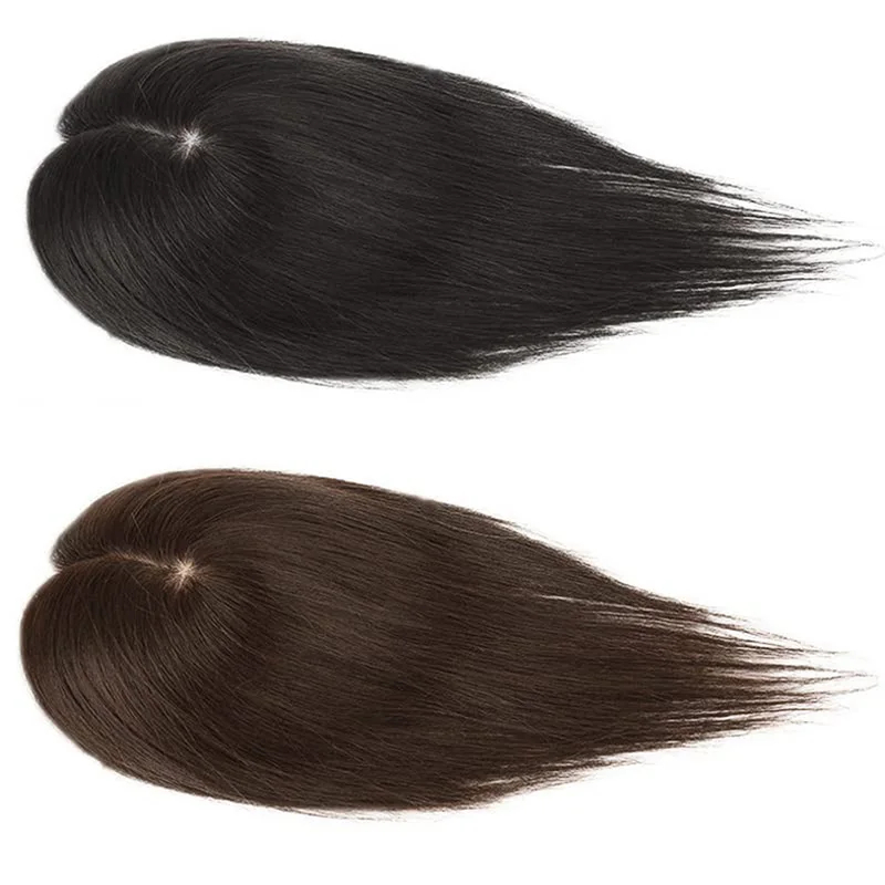 Silk Base Top Women Topper Cli - огляд і ціна Seamless Clip In Hair Extensions Human Hair