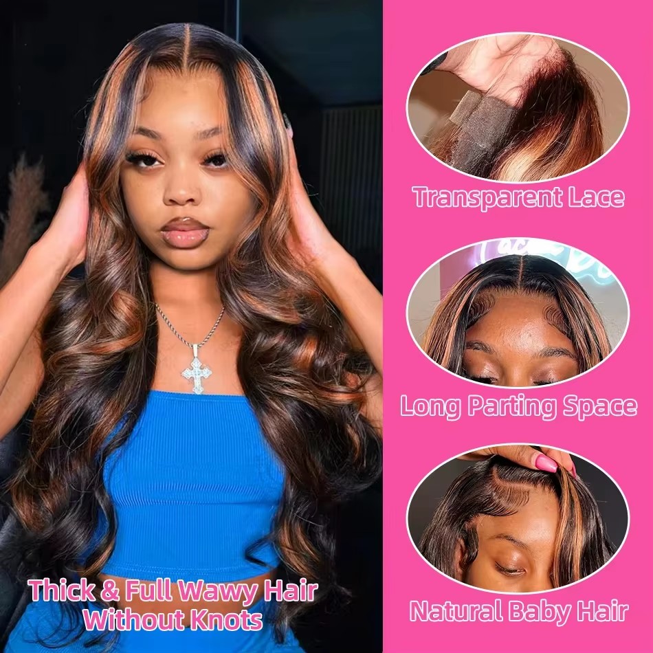 Highlight Ombre 13x4 Lace Fron - огляд і ціна Lace Front Wigs