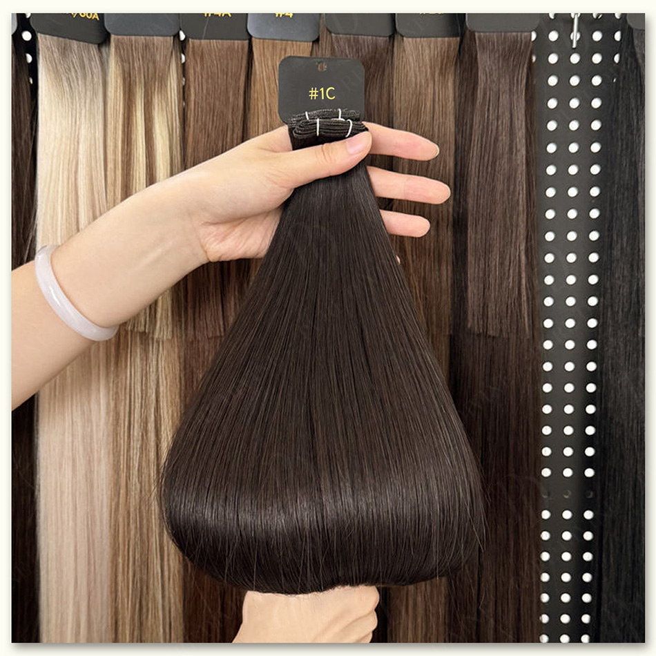 Ready to Ship Genius Weft Stra - огляд і ціна Invisible Tape In Extensions Real Hair